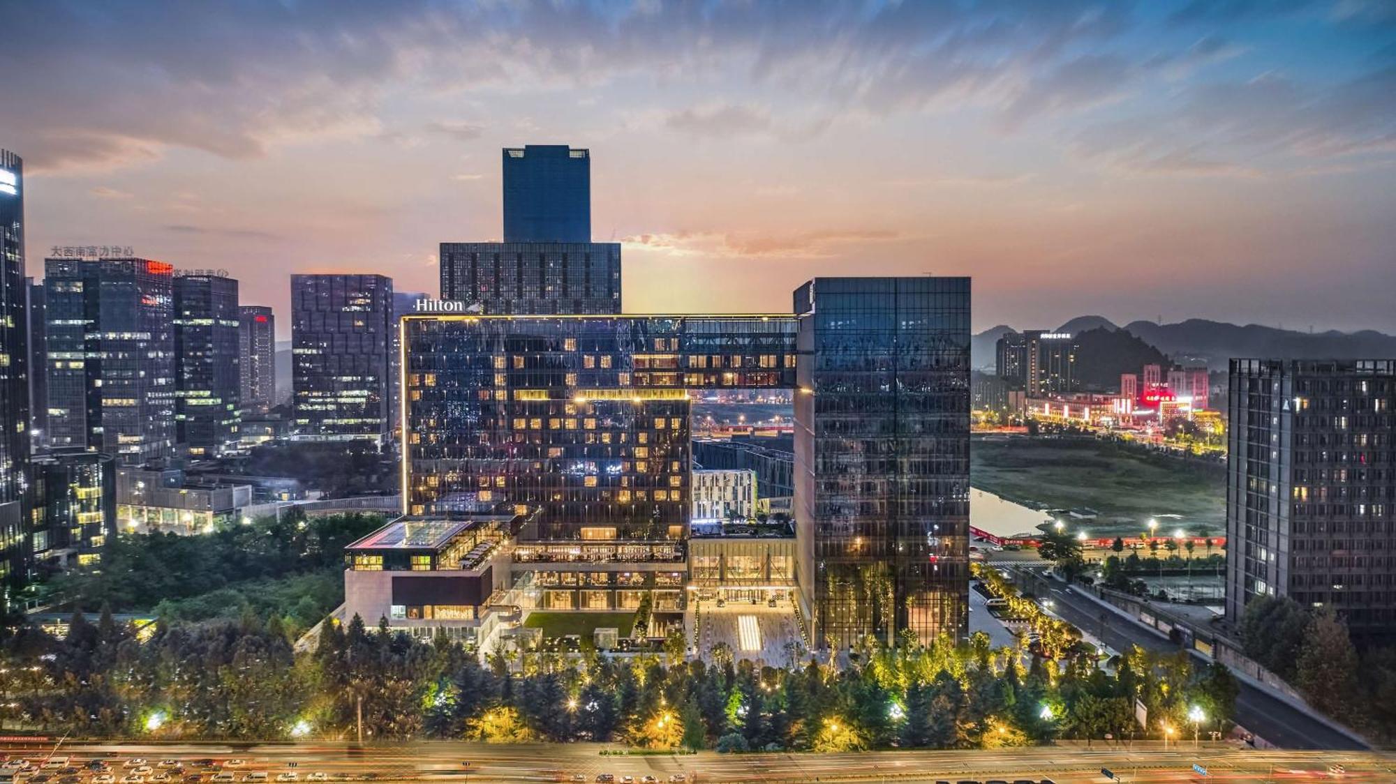Hilton Guiyang Hotel Guiyang  Buitenkant foto